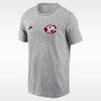 Cincinnati Reds Cooperstown 2-Hit Large Logo Men's Nike MLB T-Shirt