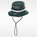 Gorro tipo pescador universitario Nike Dri-FIT para hombre Michigan State Sideline Apex Gameday Boonie