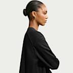 Nike Sportswear Chill Waffle Women's Oversized Long-Sleeve Henley Top