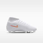 Tacos de futbol para terrenos múltiples de corte high para niños grandes Nike Jr. Mercurial Superfly 11 Club