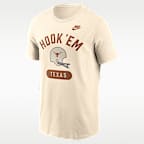 Texas Legacy Arch Helmet Men's Nike College T-Shirt
