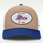 New York Mets Rise Men's Nike MLB A-Frame Trucker Adjustable Hat