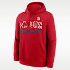 St. Louis Cardinals Club Men's Nike MLB Pullover Hoodie