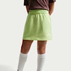 Falda de French Terry para niñas talla grande Nike Sportswear Club