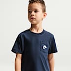 Nike Sportswear Little Kids' Pocket T-Shirt and French Terry Shorts Set