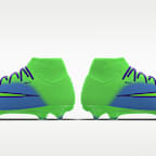 Nike Mercurial Superfly 11 Academy By You personalisierbarer High-Top-Fußballschuh für normalen Rasen