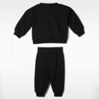 Nike Baby (0–9M) Essential Fleece 2-Piece Crew Set