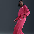 Nike Sportswear Club Fleece Women's Mid-Rise Wide-Leg Sweatpants