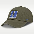 Gorra universitaria Nike ajustable para hombre Duke Primetime Club