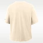 Playera universitaria Nike para mujer Auburn Pocket Boxy