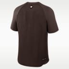 San Diego Padres Authentic Collection Batting Practice Pregame Men's Nike Dri-FIT MLB Top
