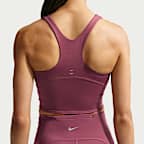 Débardeur de sport court avec brassière à maintien normal Nike Tempo pour femme
