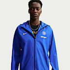 Chelsea FC Academy Pro Men's Nike Storm-FIT Soccer Hooded Rain Jacket