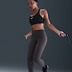 Nike Universa Leggings in voller Länge mit hohem Bund und ohne Frontnaht (Damen)