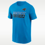 Carolina Panthers Sideline Team Issue Men's Nike Dri-FIT NFL T-Shirt