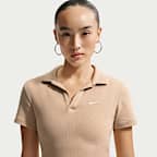 나이키 스포츠웨어 에센셜 여성 반팔 폴로 탑