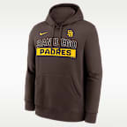 San Diego Padres Club Men's Nike MLB Pullover Hoodie