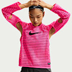 Nike Radical AirFlow After Dark Tour Women's Aero-FIT Long-Sleeve Cropped Running Top