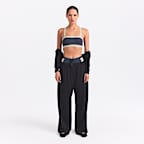 Brassière à encolure droite NikeSKIMS Matte Shine Mix pour femme