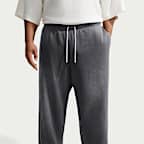 Nike Standard Issue geborstelde zware oversized basketbalbroek voor heren