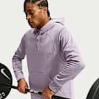 Nike N.A.C. Men's Dri-FIT Fleece Sleeveless Training Hoodie