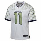 Jersey Nike de la NFL de partido para niños talla grande Jaxon Smith-Njigba Seattle Seahawks colección Rivalries