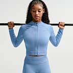 Nike Pro Seamless Women's Full-Zip Training Top