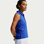 Nike Victory Women's Dri-FIT Sleeveless Printed Golf Polo