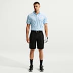 Nike Par Dri-FIT mikromintás, madaras férfi golfpóló