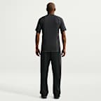 Nike Tech fleecebroek met kleurblokken en open zoom voor heren