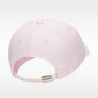 Cappello destrutturato con Swoosh in metallo Nike Dri-FIT Club – Bambini