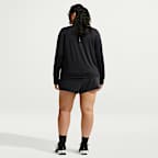 Nike Swift Women's Dri-FIT Mid-Rise 2-in-1 Running Shorts (Plus Size)