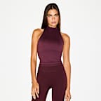 NikeSKIMS Matte Women's Mock-Neck Racerback Tank Top