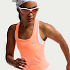 Nike Tempo Women's Dri-FIT Cropped Mesh Tank Top