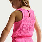 Nike Little Kids' Textured Romper