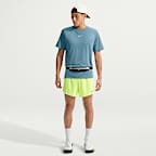 เสื้อวิ่งแขนสั้นผู้ชาย Nike Stride Aero-FIT