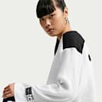 Nike Sportswear Women's Oversized Long-Sleeve Cropped Jersey