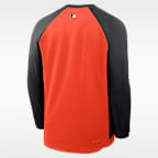 Baltimore Orioles Authentic Collection Men's Nike Dri-FIT Pullover Crew