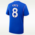 Enzo Fernández Chelsea 2026/27 Stadium Home Men's Nike Dri-FIT Soccer Jersey