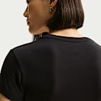 나이키 스포츠웨어 칠 니트 여성 모드 크롭 티셔츠