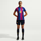 FC Barcelona 2026/27 Stadium Home Women's Nike Dri-FIT Soccer Replica Jersey
