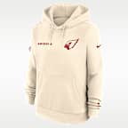 Sudadera con gorro sin cierre Nike Dri-FIT de la NFL para mujer Arizona Cardinals Rivalries Collection Sideline