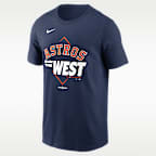 Houston Astros 2026 AL West Division Champions Men's Nike MLB T-Shirt