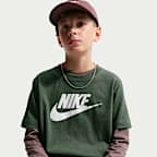 Playera para niños talla grande Nike Sportswear