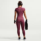 Nike Universa Women's High-Waisted 7/8 Leggings with No Front Seam
