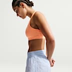 Shorts Dri-FIT de tiro alto de 13 cm con forro de ropa interior para mujer Nike One