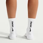 Calcetas para mujer (3 pares) NikeSKIMS Dri-FIT