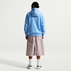 Sudadera con gorro de tejido Fleece prelavada para hombre Nike Sportswear Club