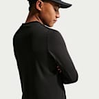 Nike Primary Nano Big Kids' (Boys') Dri-FIT UV Long-Sleeve Crew-Neck Top
