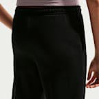 Nike Sportswear Studio Fleece Girls' Open-Hem Trousers